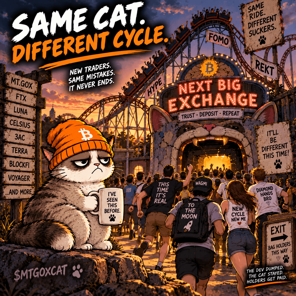 SAME CAT, DIFFERENT CYCLE